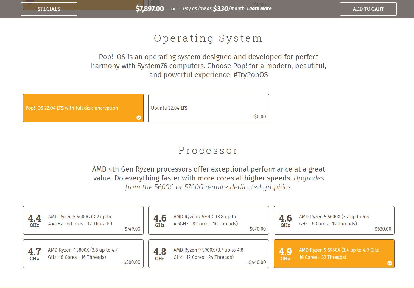 Also on my current wishlist of things I like to own one day - it would be one of these workstations from system76. I mean, it would be so cool if we could collaborate.