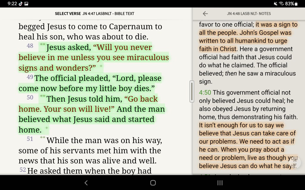 My Daily Bread (Day 24) – It is Not Enough to Just Believe in&nbsp;Miracles