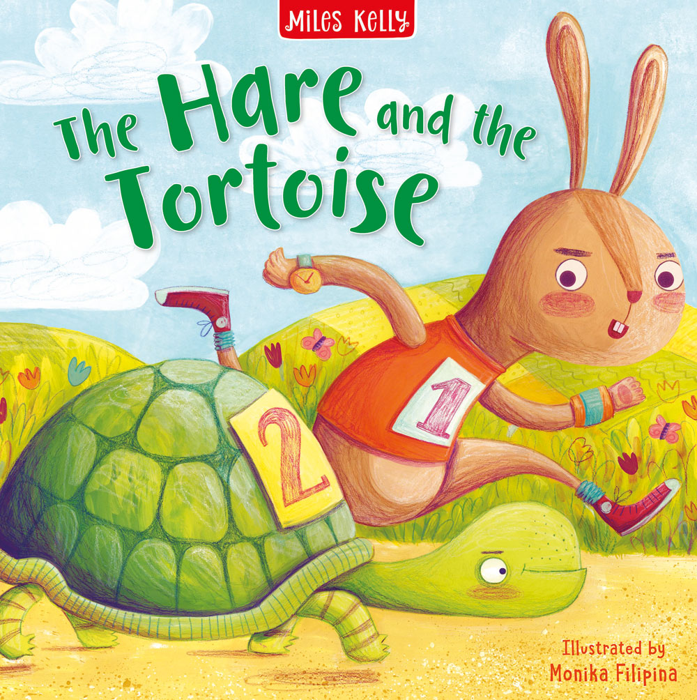 The Hare and the Tortise. Feels like this children's book has switched it's title a few times over the past 4 decades.