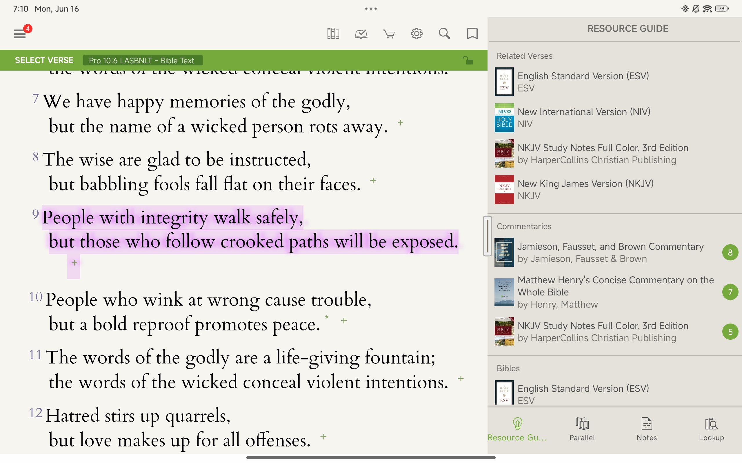 Proverbs reminds us that integrity is one of the most important qualities we should have.