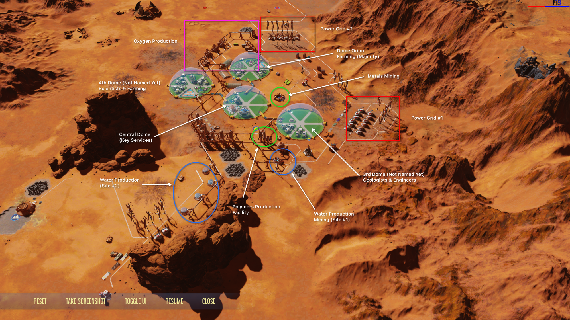When it comes to playing city-building style games, there hasn't been one quite as challenging as "Surviving Mars".

But it is perhaps also because of the nature of the game—exploring a far off planet, one that can be so punishing at times, but also rewarding if you know what you are doing.

It took us some time before we actually understood what we are doing.

And then we found the perfect landing site, and the area where we could establish a potential colony.

We are going to call our Colony "Olympus".